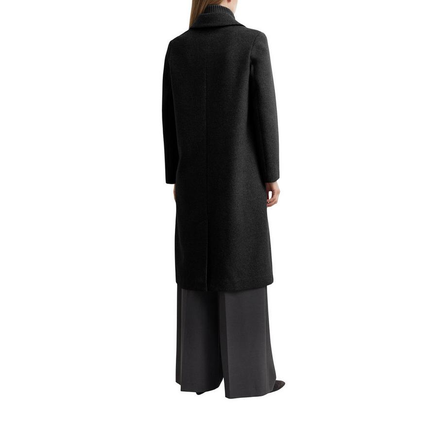 Comma Cappotto lungo con collo a revers  