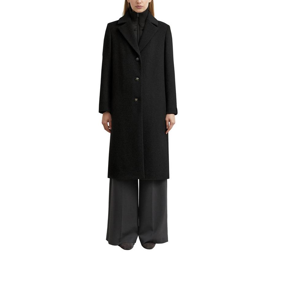Comma Cappotto lungo con collo a revers  