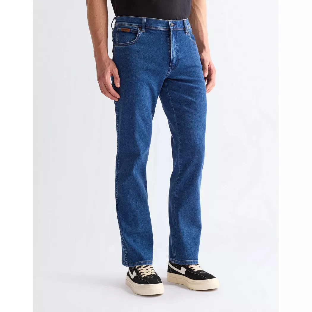 Wrangler - Jeans, Regular Fit, für Herren, Nachtblau, Größe W38/L32