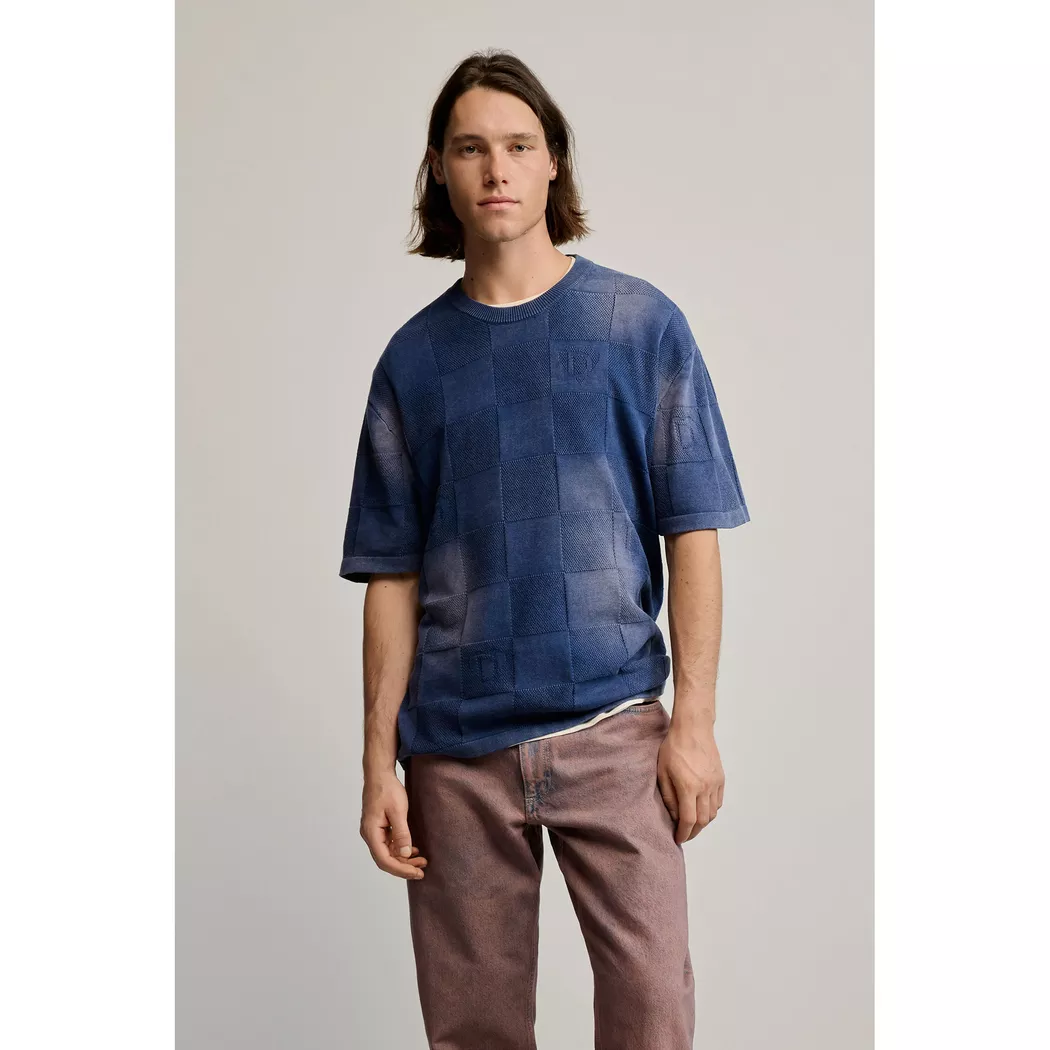 Desigual T-shirt à manches courtes mosaïque BLUE XL male 4