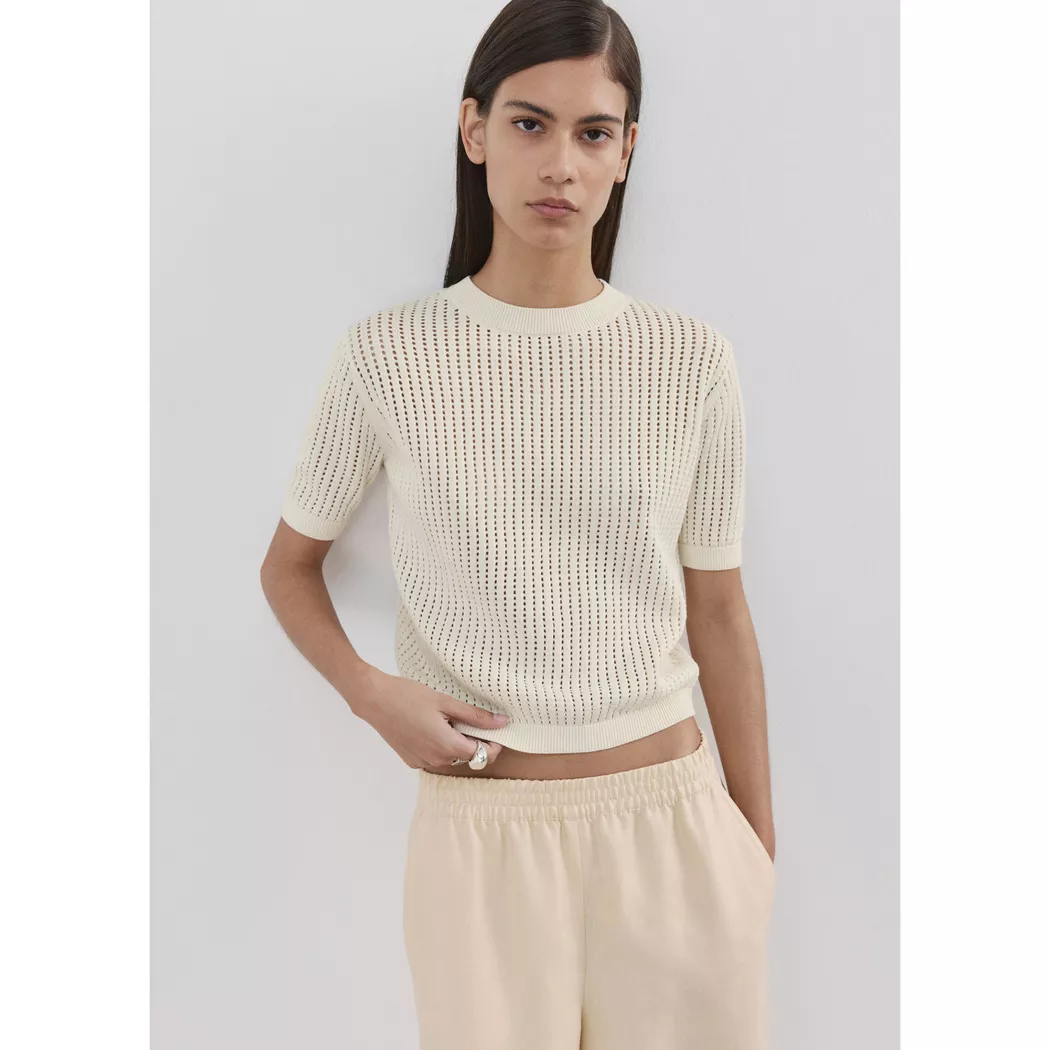 Mango - Pullover, für Damen, Café, Größe L