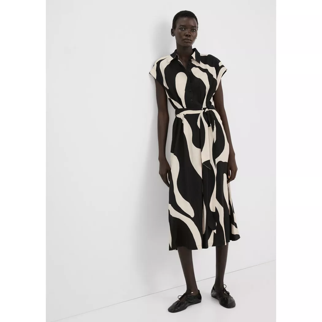 Mango - Kleid, für Damen, Black, Größe XL 2