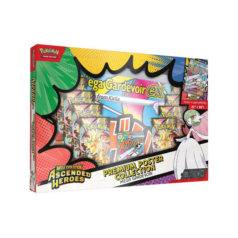 Pokémon  Ascended Heroes Premium Poster Collection Trading cards, inglese, modelli assortiti 