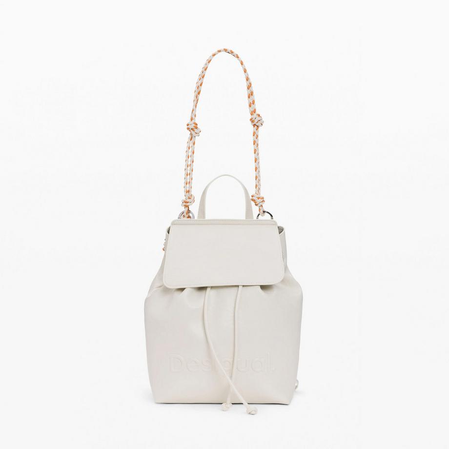 Desigual Sac à dos avec cordon de serrage tressé  