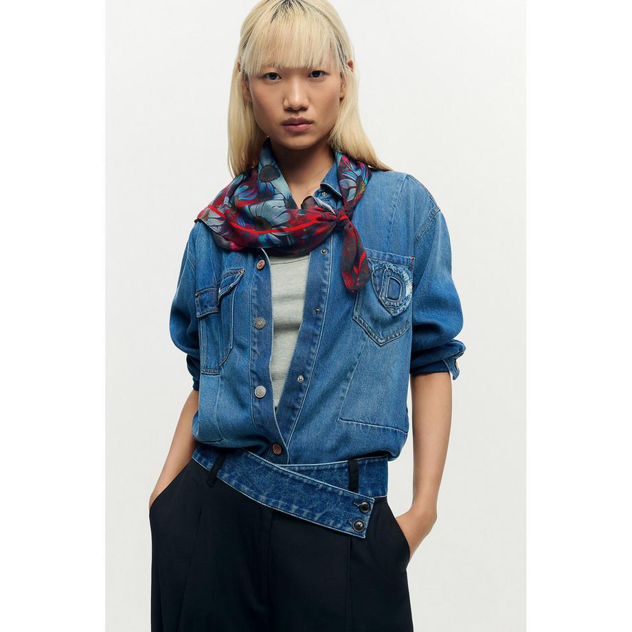 Desigual Foulard Imprimé Floral  