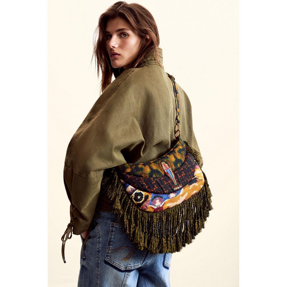 Desigual Sac à Bandoulière avec Franges  