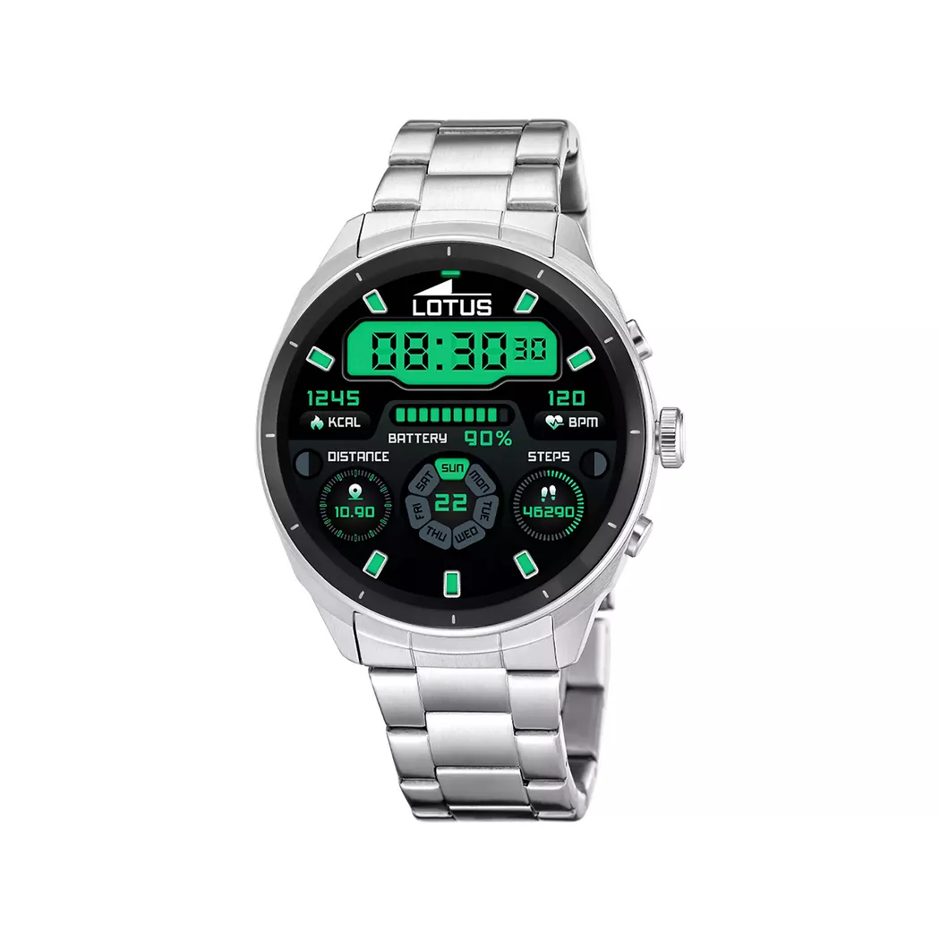 Lotus SmarTime Nexo Smartwatch Silver 51mm