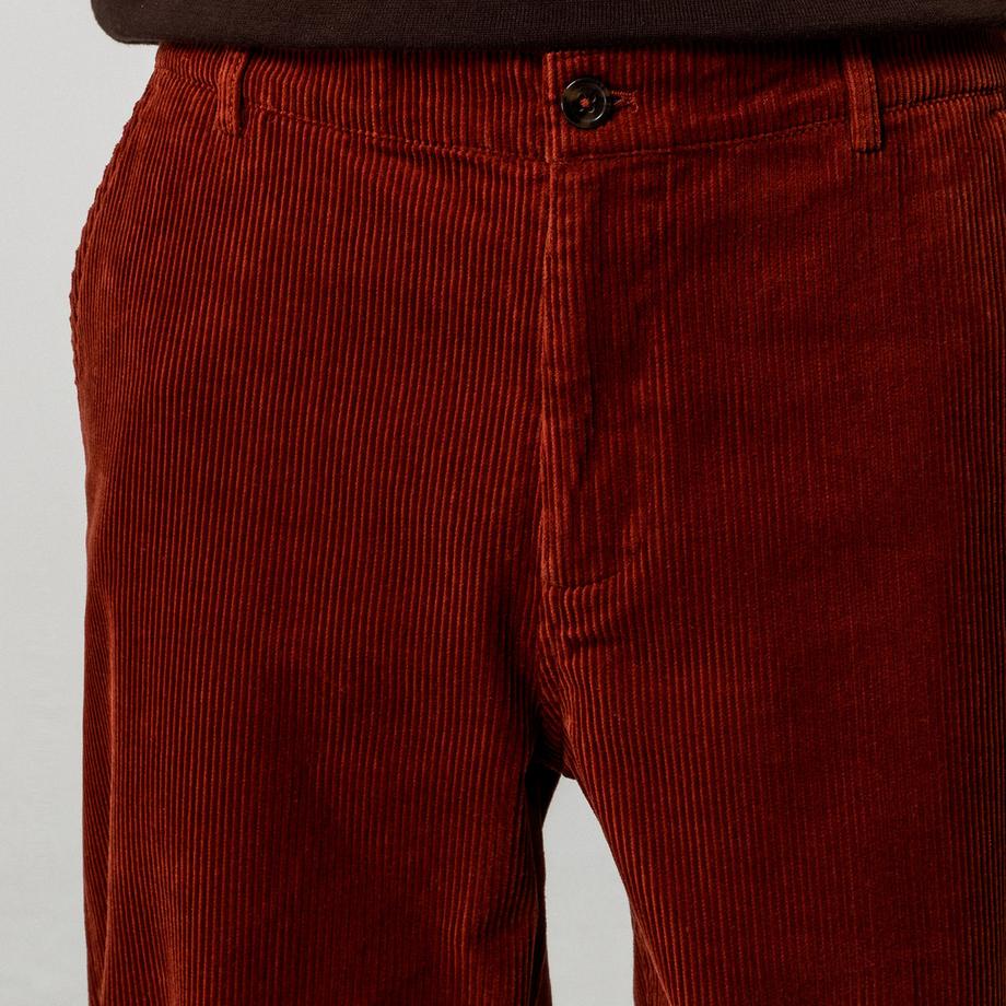 Manor Man Pantalon en velours côtelé  