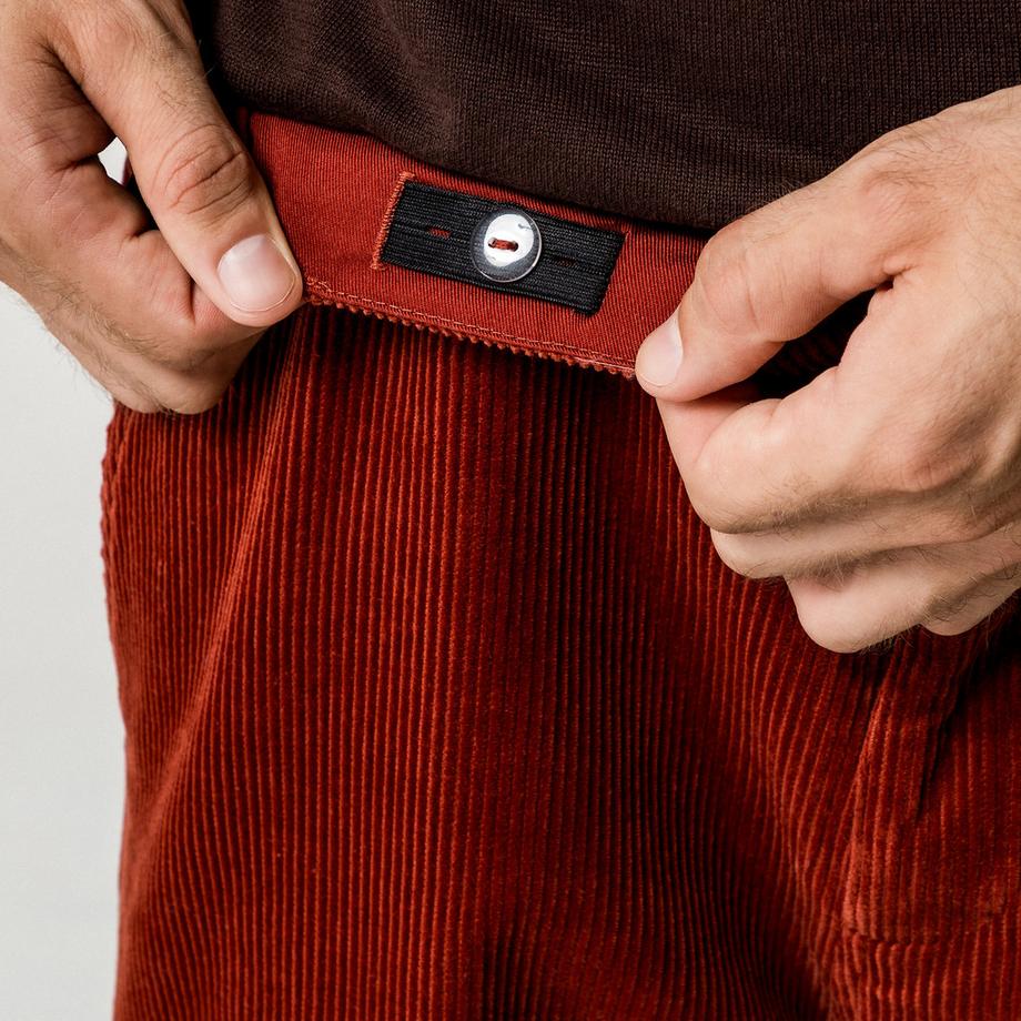 Manor Man Pantalon en velours côtelé  