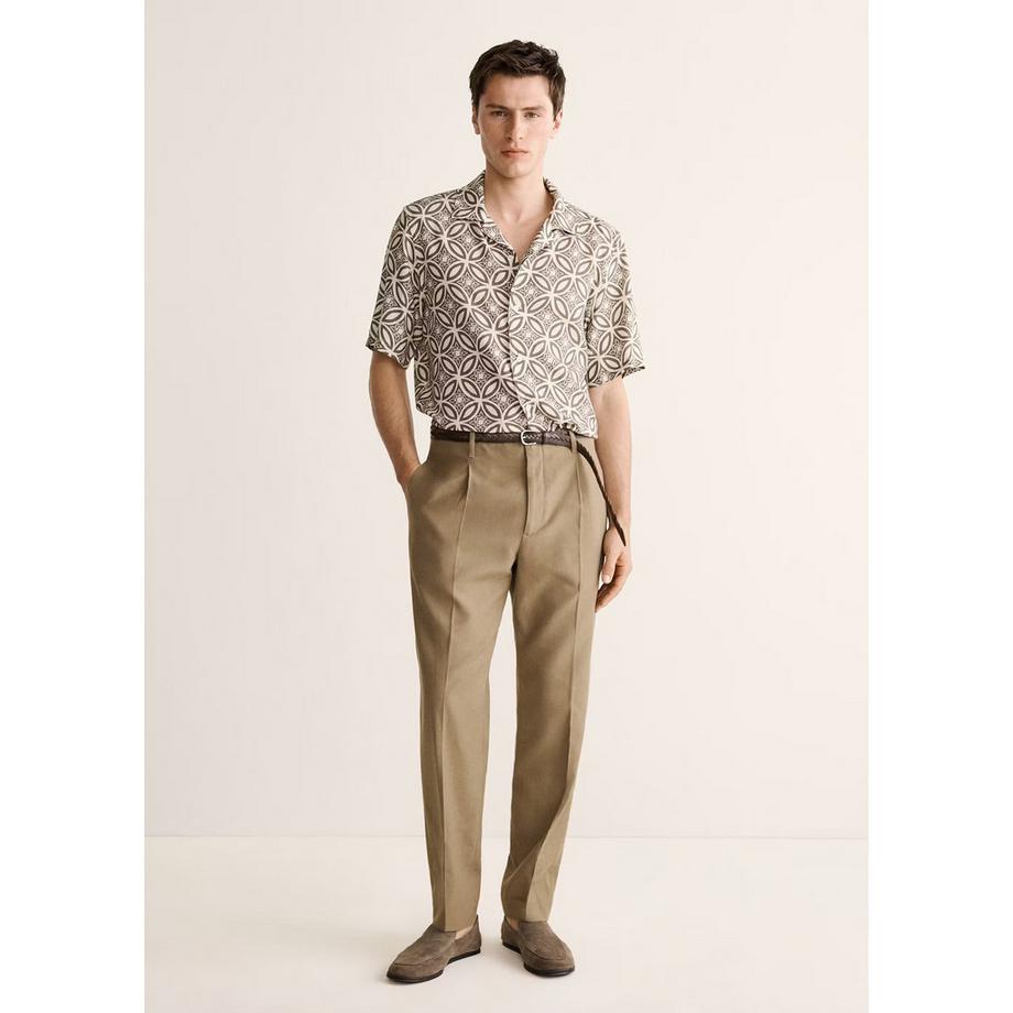 Mango Man SAND Chemise 