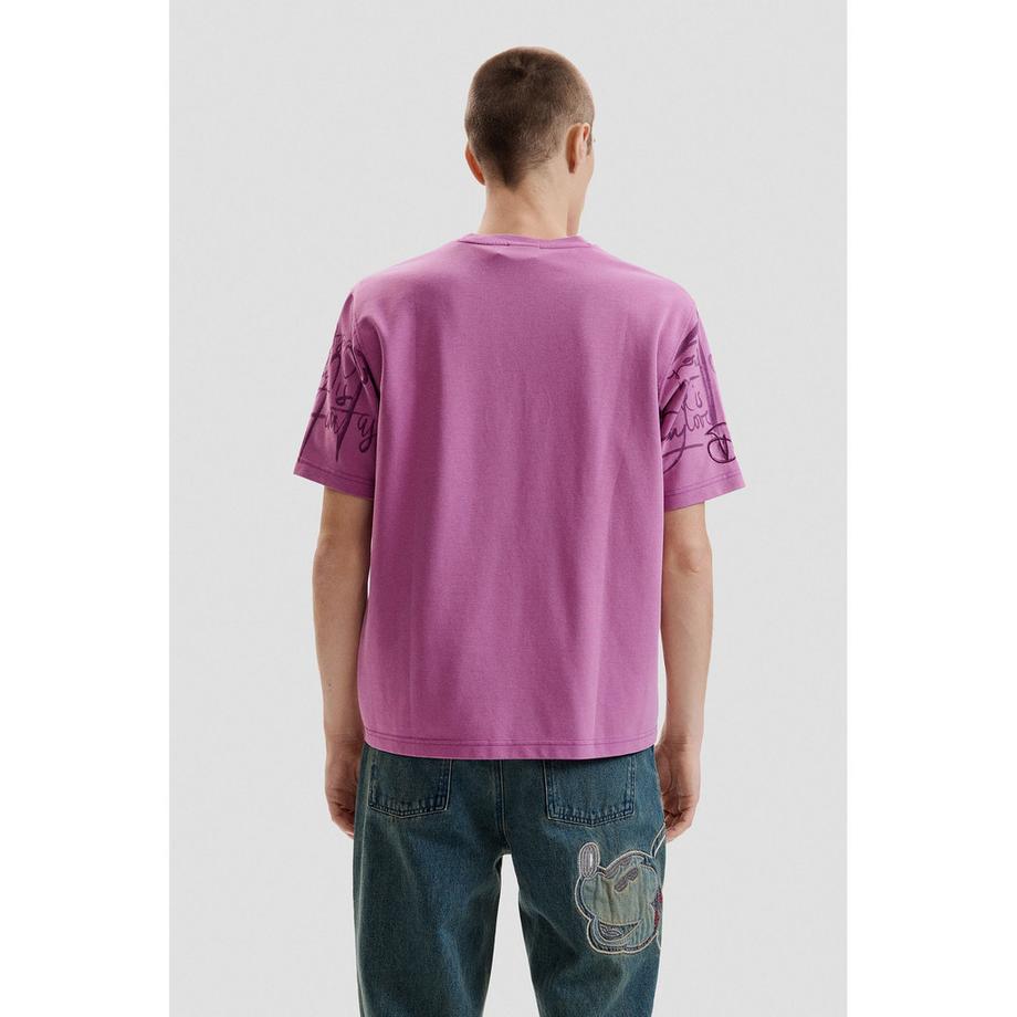 Desigual T-shirt stampata a maniche corte  