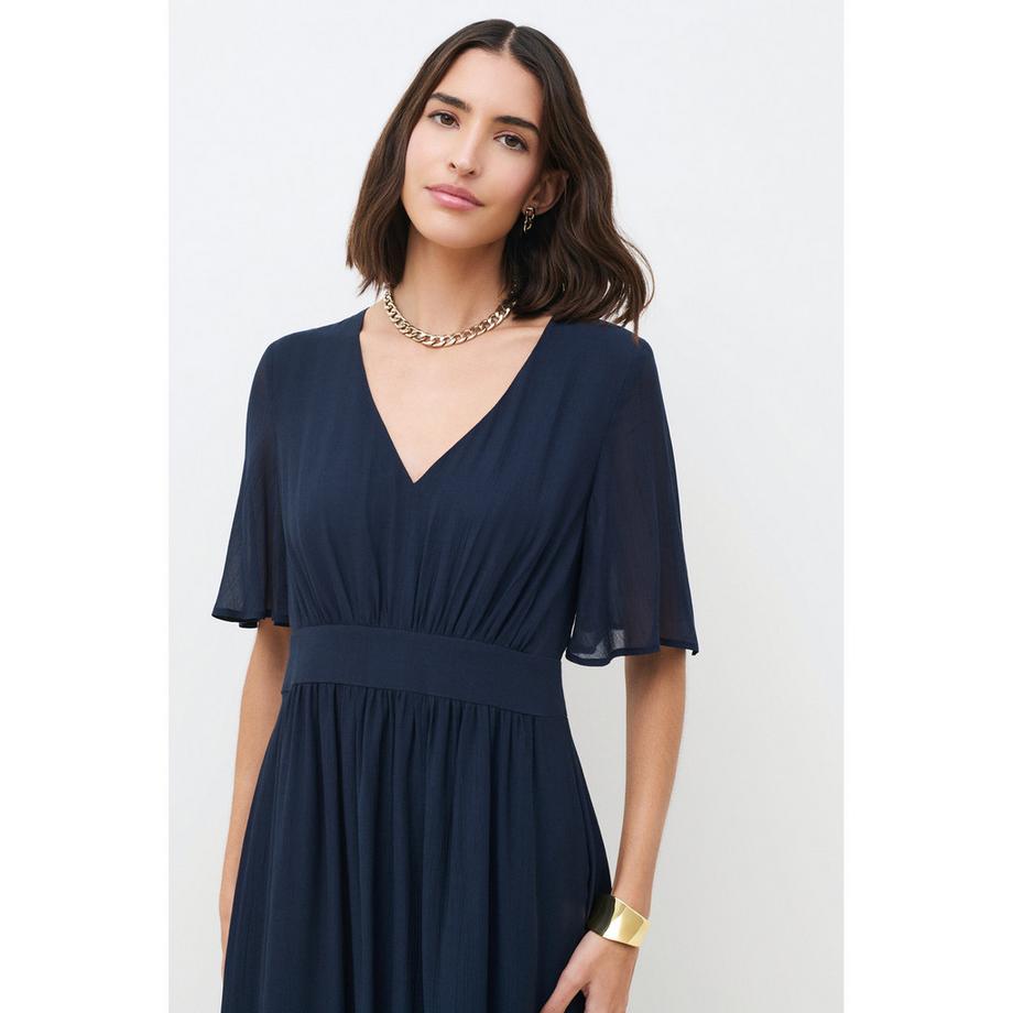 Caroll Robe Courte Manches Courtes  