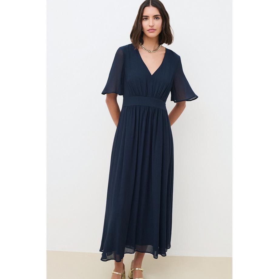 Caroll Robe Courte Manches Courtes  