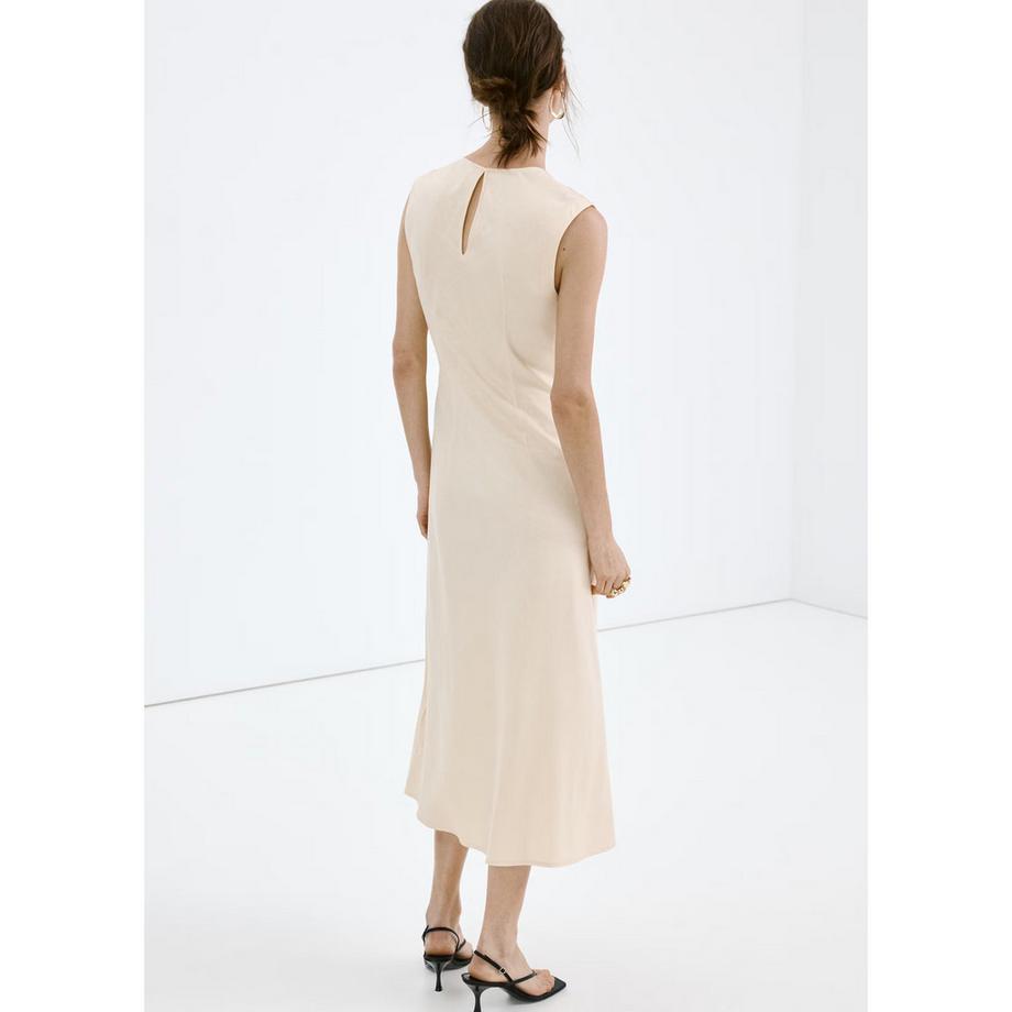 MANGO PENNY2 Abito Midi Incrociato Senza Maniche  