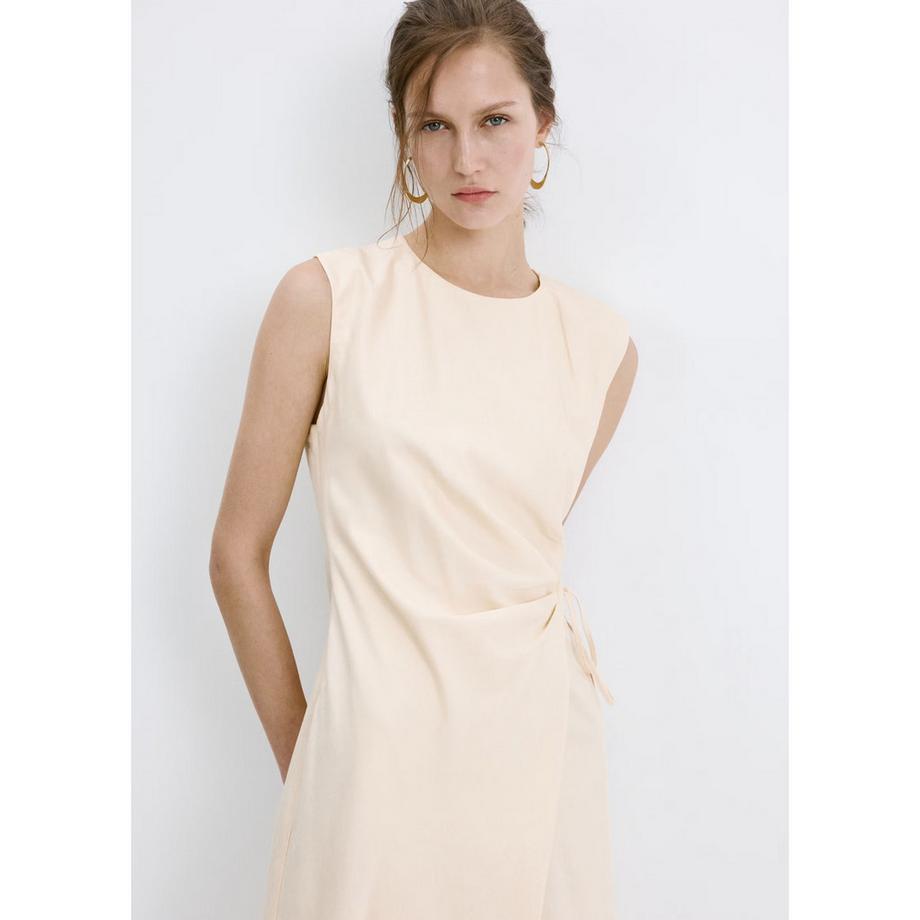 MANGO PENNY2 Abito Midi Incrociato Senza Maniche  