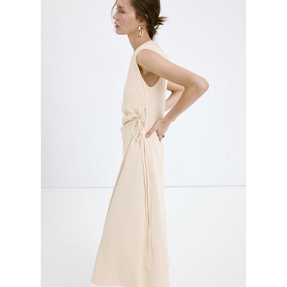 MANGO PENNY2 Abito Midi Incrociato Senza Maniche  