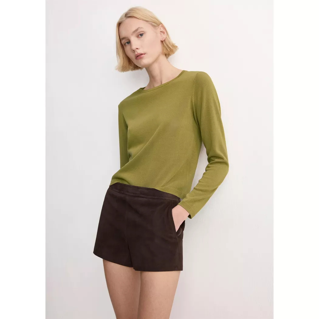Mango - Pullover, für Damen, Grün, Größe S 2