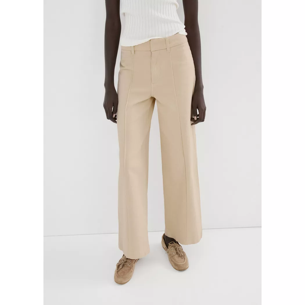 Mango - Jeans, für Damen, Vanilla, Größe 44