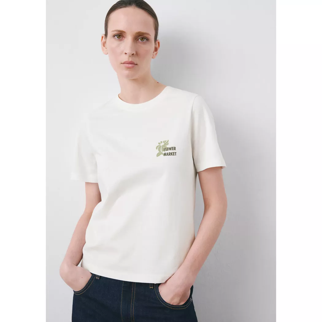 Mango - T-Shirt, für Damen, Khaki, Größe XL