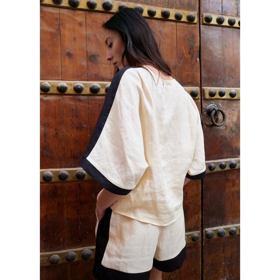 MANGO MORTI Camicetta Maniche Corte  