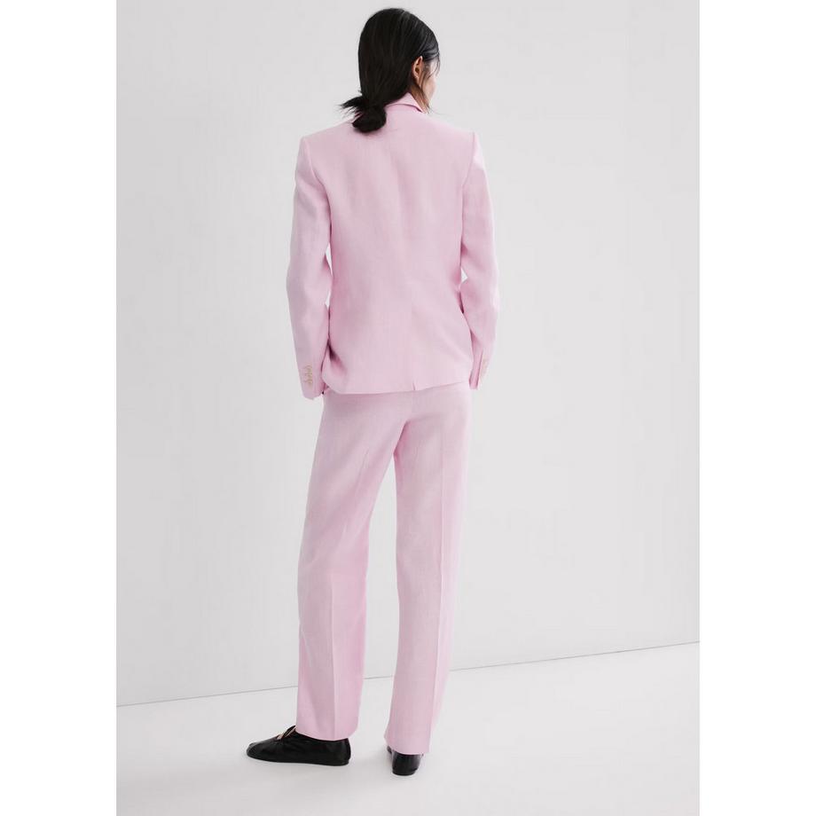 MANGO BORELI Leinen Blazer  