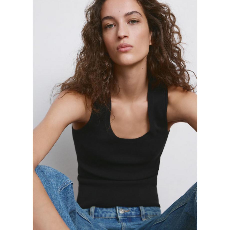 MANGO MARX Canotta a Costine  