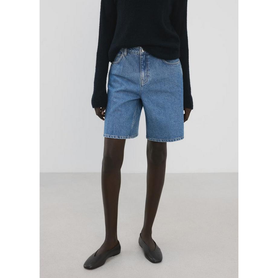 MANGO CAMILLA Short en jean  