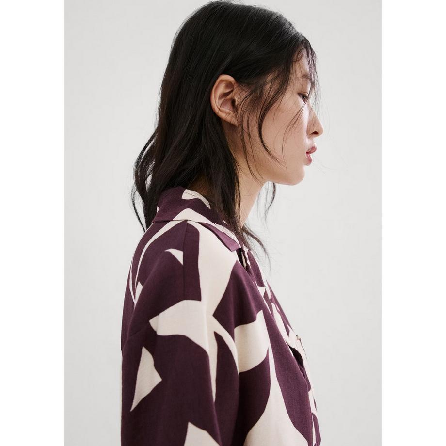 MANGO PLUMAS Chemisier 