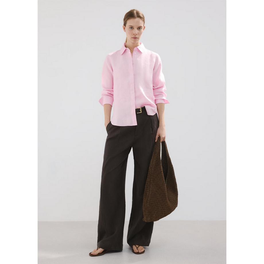 MANGO SAMARA Chemisier Manches Longues  