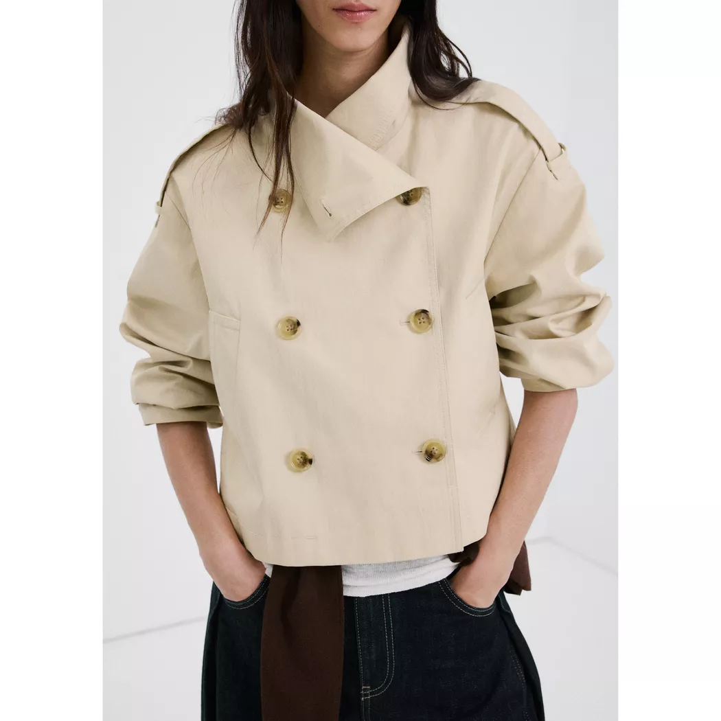 Mango - Jacke, für Damen, Beige Größe XS