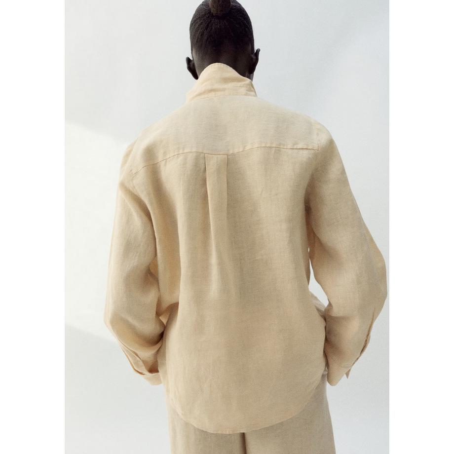 MANGO LINO Camicetta a maniche lunghe  