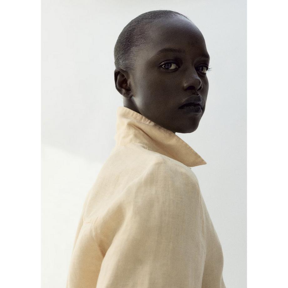 MANGO LINO Camicetta a maniche lunghe  