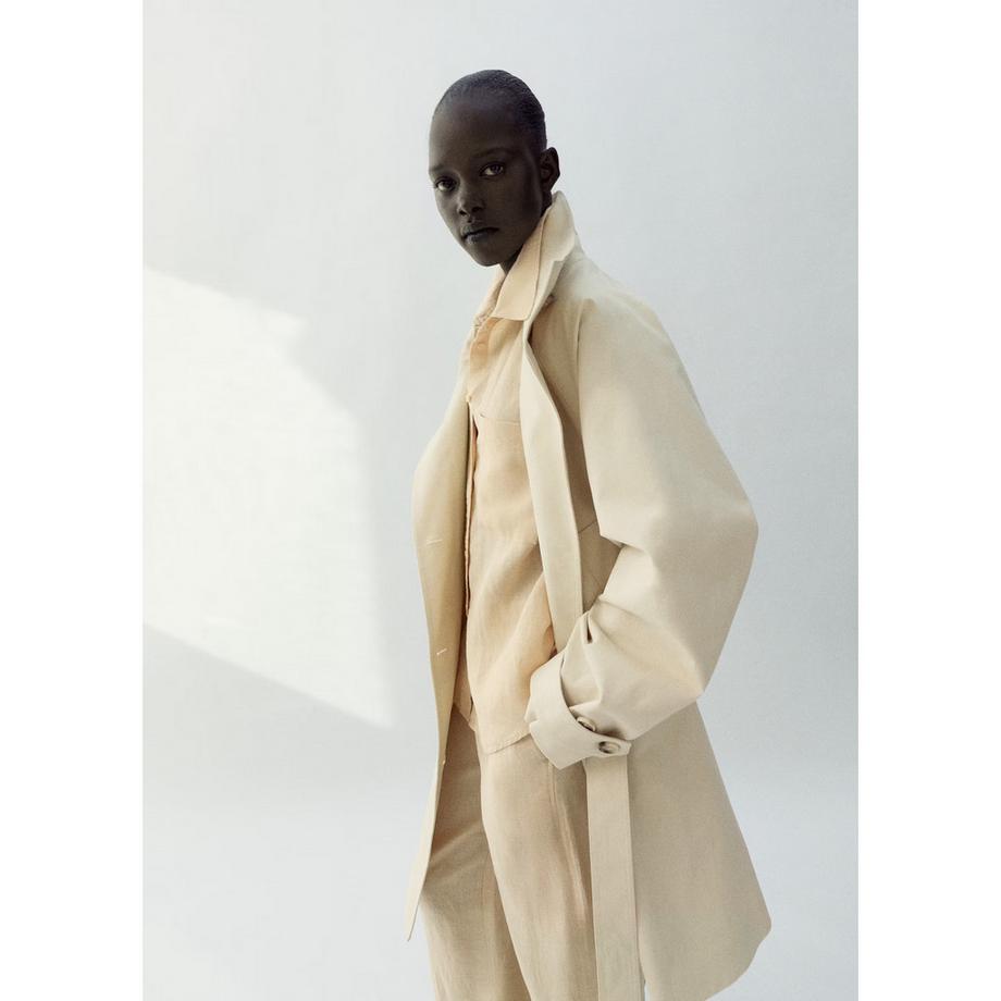 MANGO LINO Camicetta a maniche lunghe  