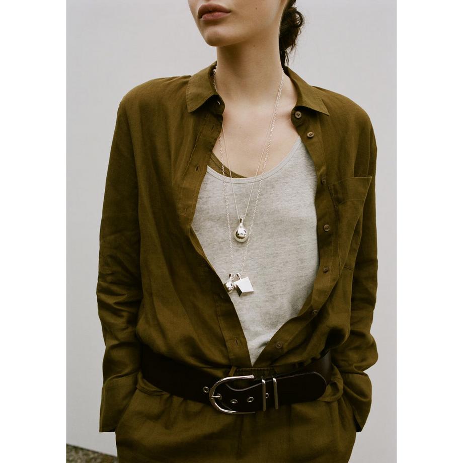 MANGO LINO Chemisier à manches longues  