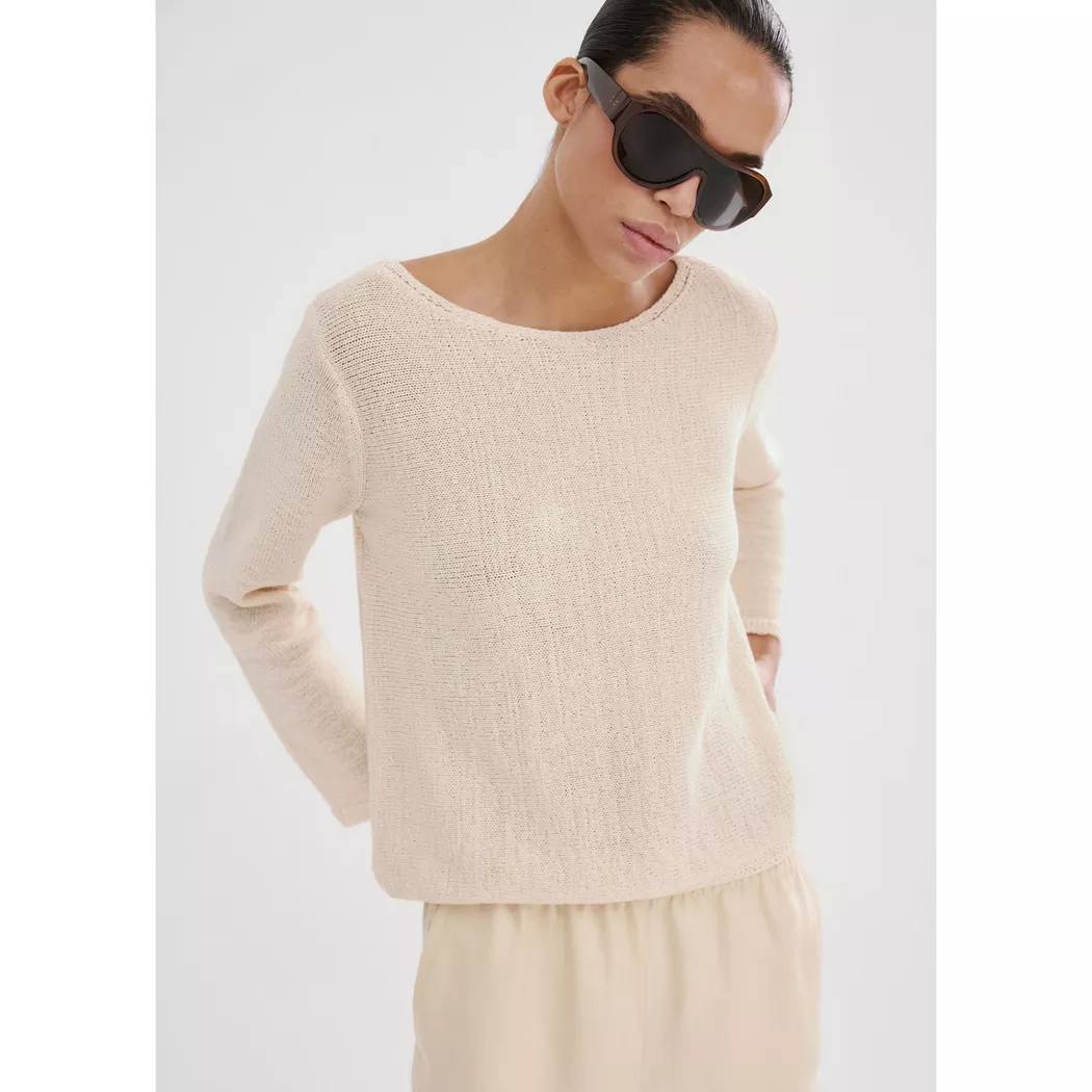 Mango - Pullover, für Damen, Staub, Größe M