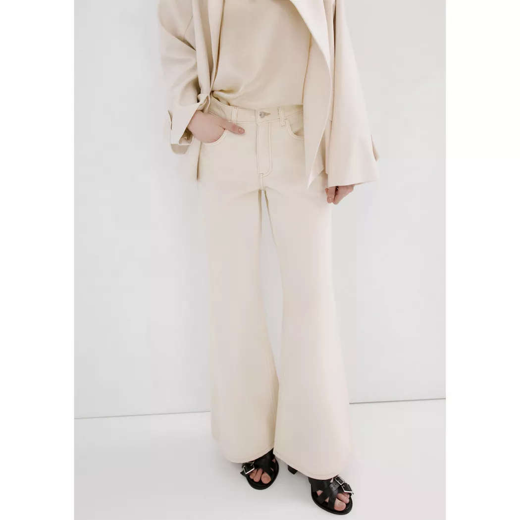 Mango - Jeans, für Damen, Café, Größe 36