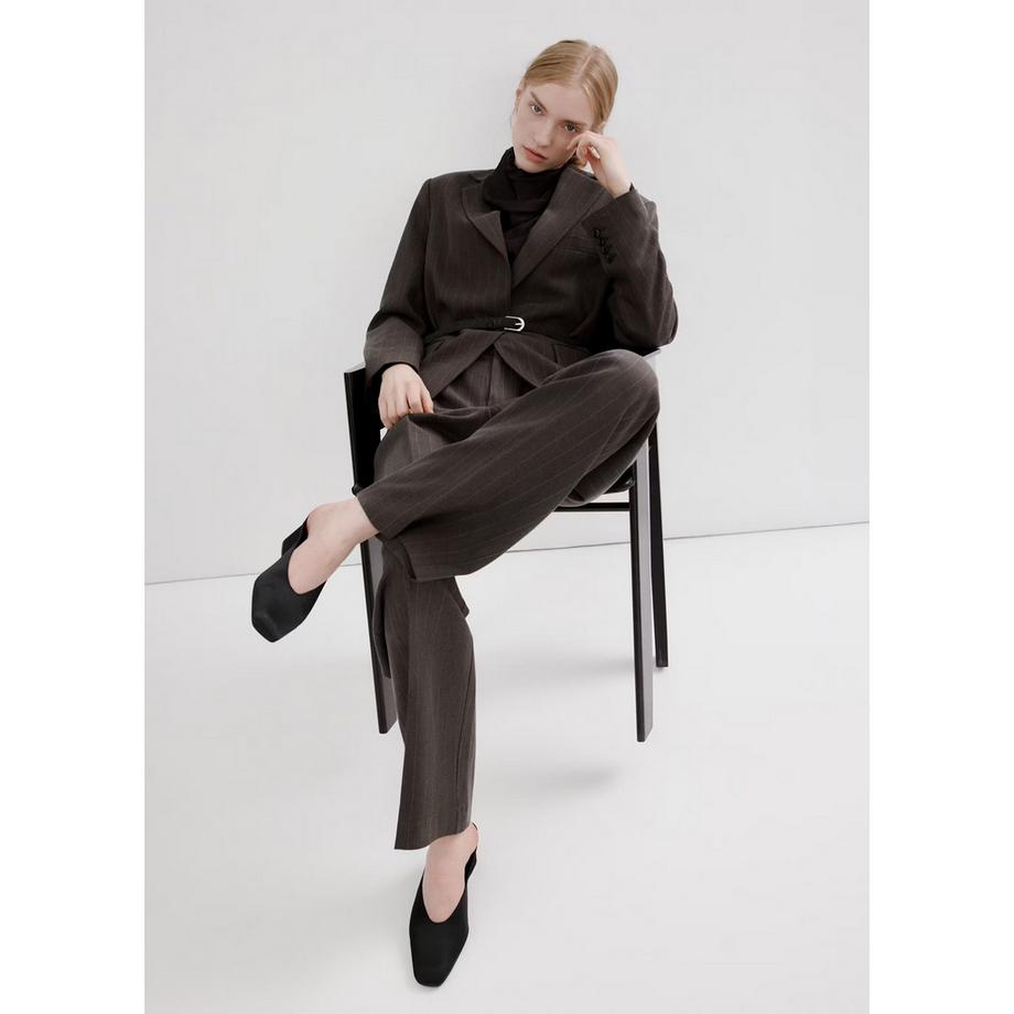 MANGO VBBALI Pantalon à fines rayures  