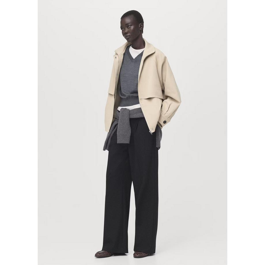 MANGO CAPRI Giacca a collo alto  