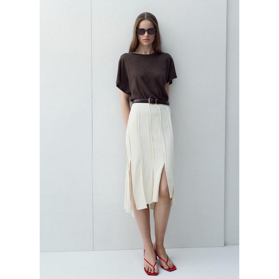 MANGO LINU T-shirt a maniche corte  