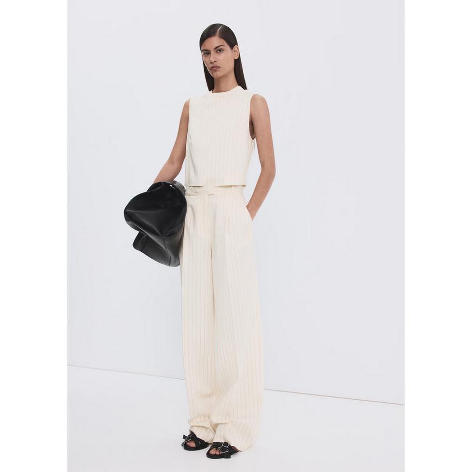 MANGO Pantalon Cadena  