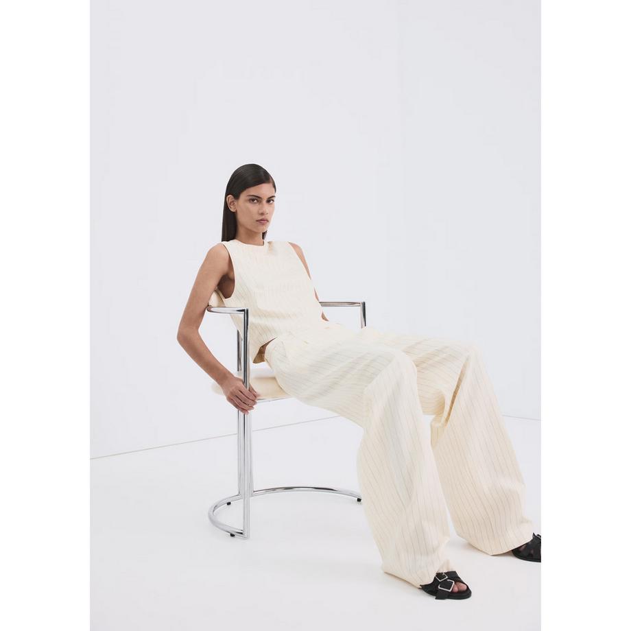 MANGO Pantalon Cadena  