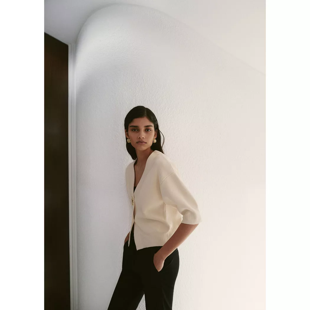 Mango - Cardigan, für Damen, Café, Größe XS