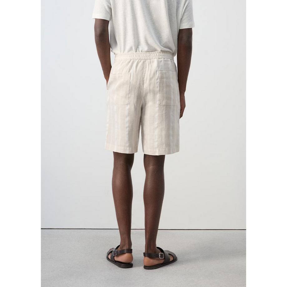 Mango Man MALTA Shorts a righe con coulisse  
