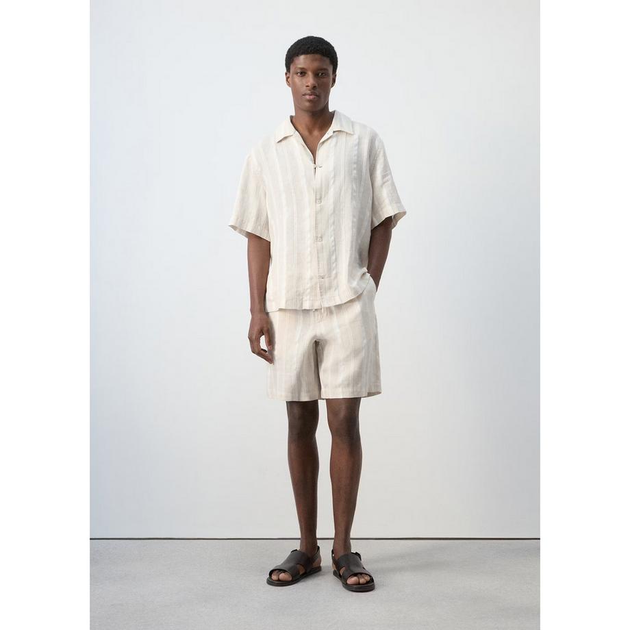 Mango Man MALTA Shorts a righe con coulisse  