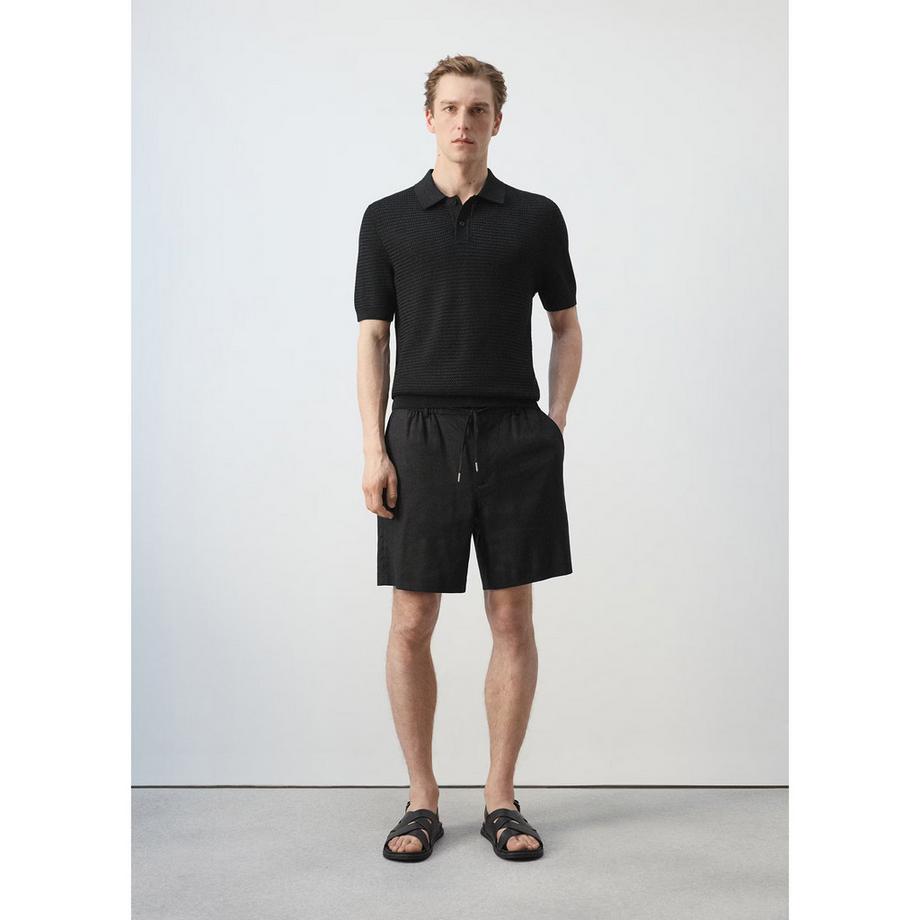 Mango Man VITOS Shorts mit Kordelzug  