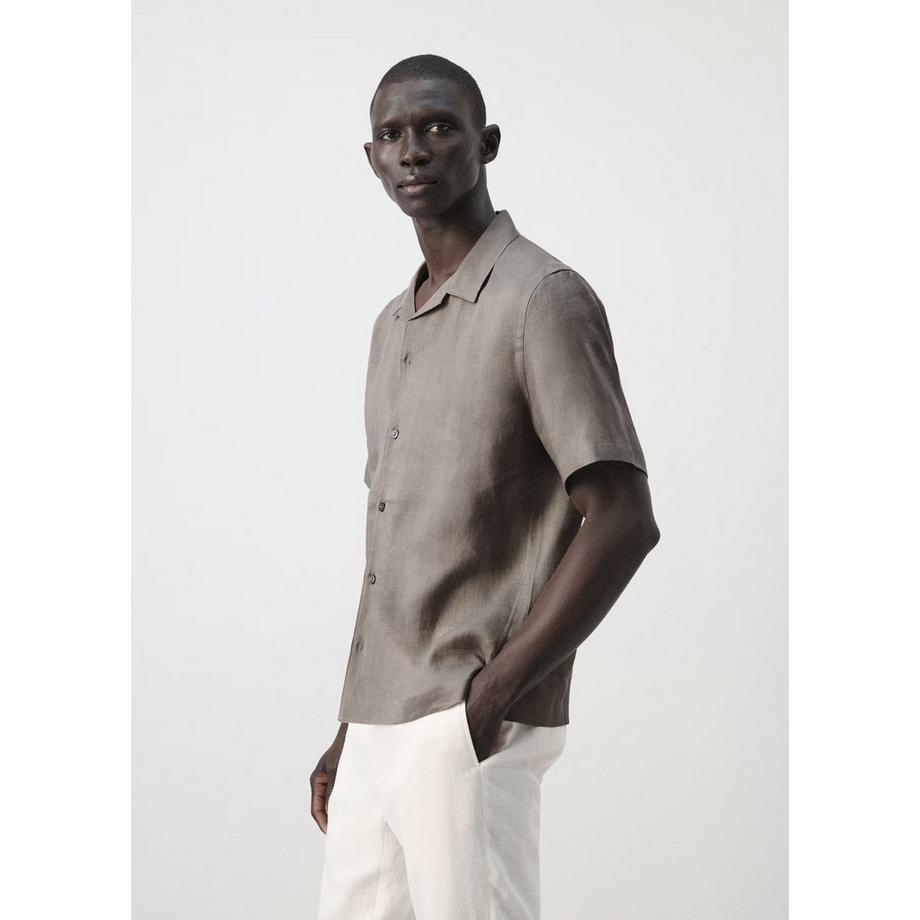 Mango Man ANTS Chemise en Lin  