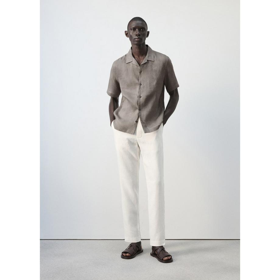 Mango Man ANTS Chemise en Lin  