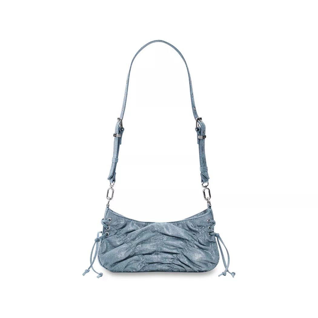 Desigual Petit sac en denim froncé BLUE U female 5