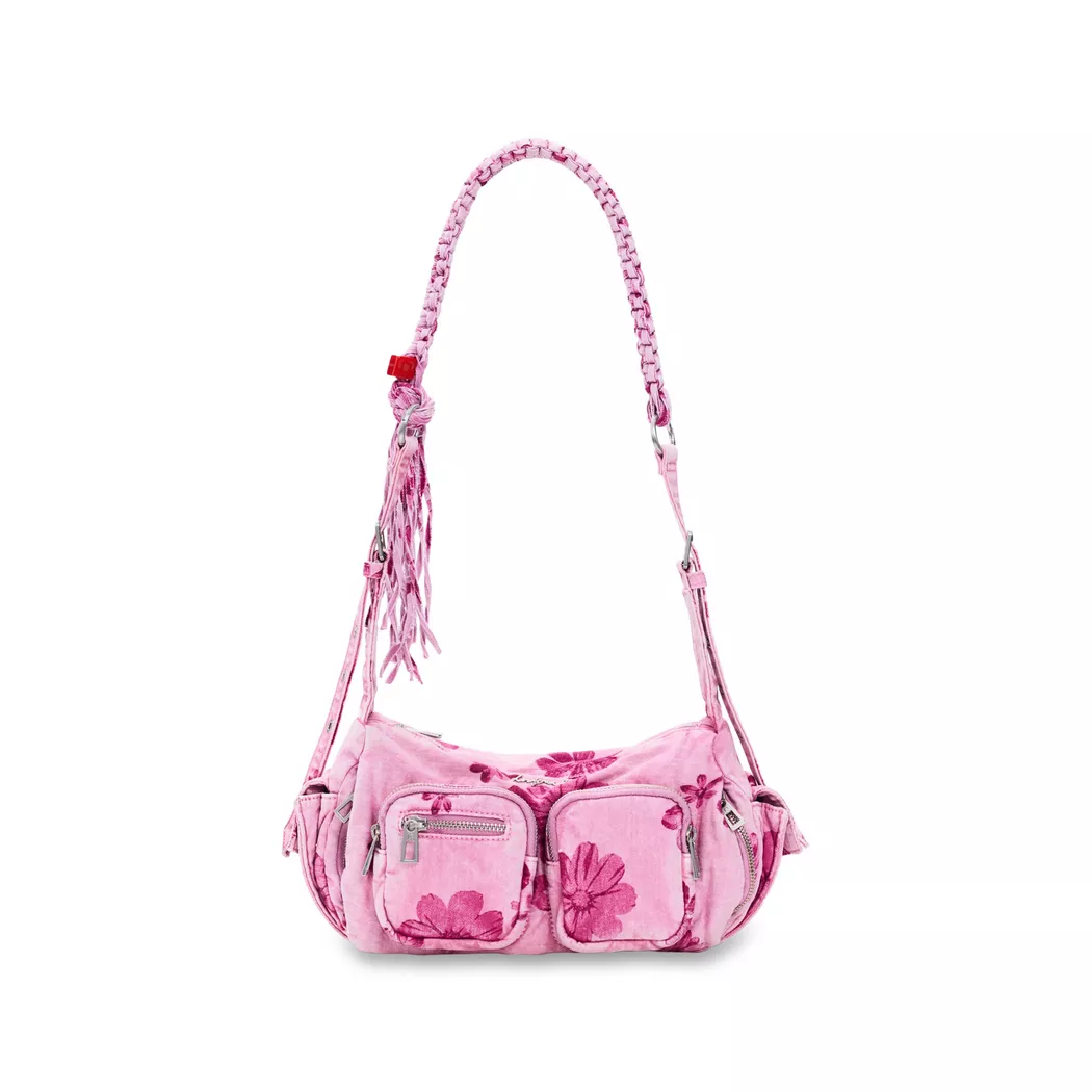 Desigual Sac bandoulière en denim de taille moyenne RED U female