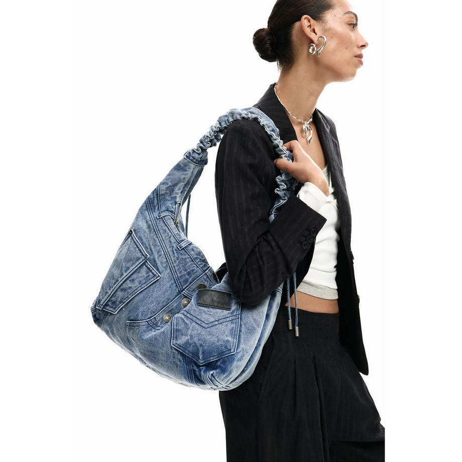 Desigual Sac à bandoulière en denim  